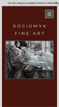 Mobile Screenshot of kociomykfineart.com